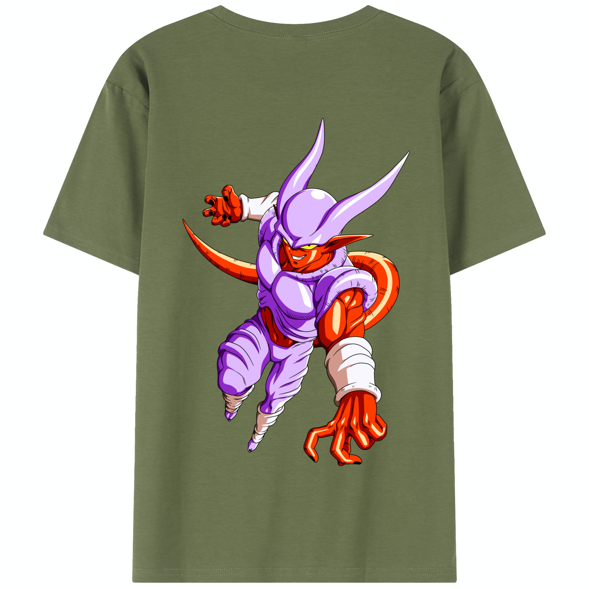 （画像用） ドラゴンボール ジャネンバ DRAGON BALL Janemba 綿100％半袖Tシャツ（背面プリント）